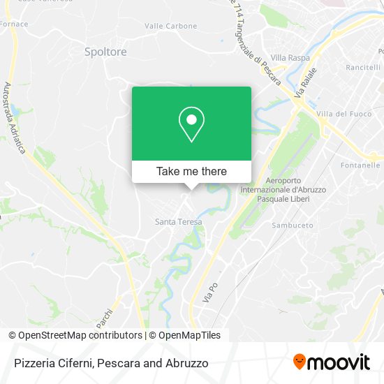 Pizzeria Ciferni map