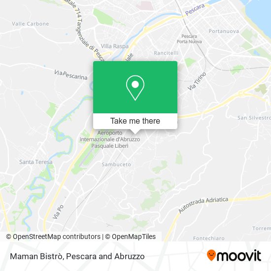 Maman Bistrò map