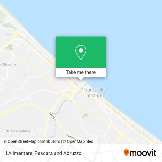 L'Alimentare map