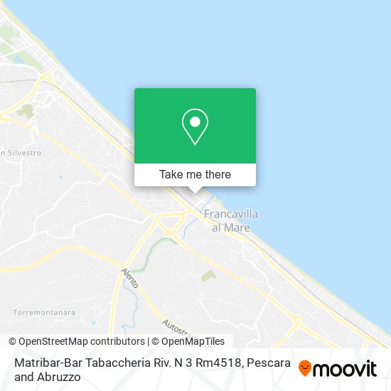 Matribar-Bar Tabaccheria Riv. N 3 Rm4518 map