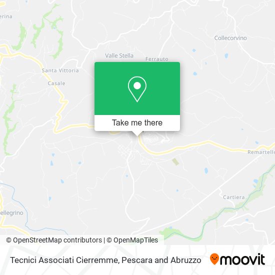 Tecnici Associati Cierremme map