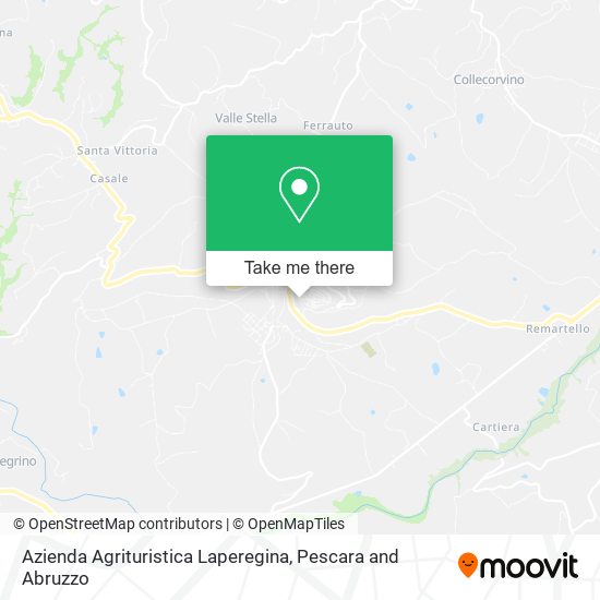 Azienda Agrituristica Laperegina map