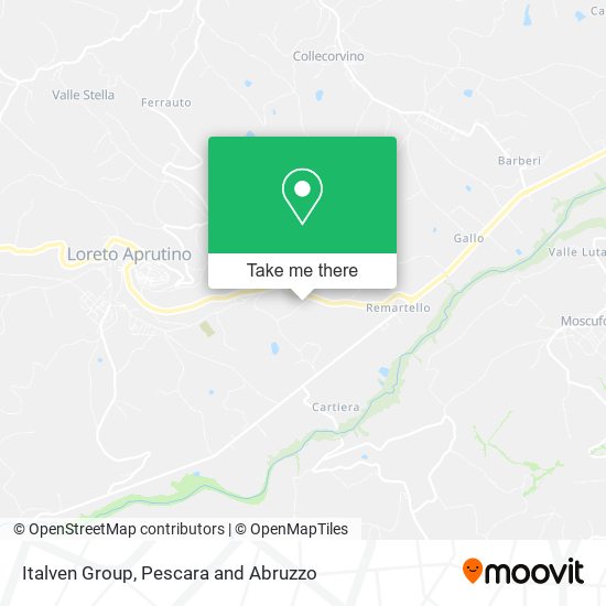 Italven Group map