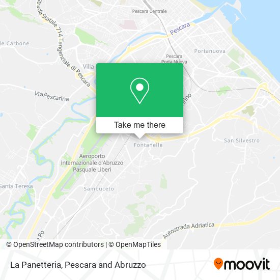 La Panetteria map