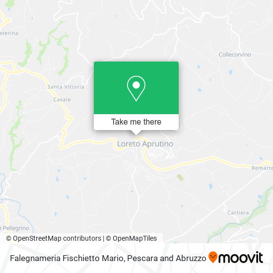 Falegnameria Fischietto Mario map