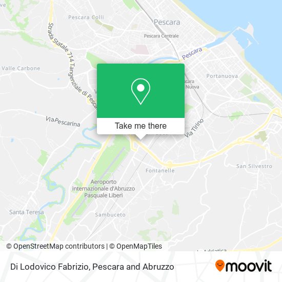 Di Lodovico Fabrizio map