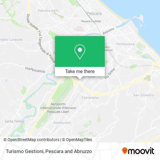 Turismo Gestioni map