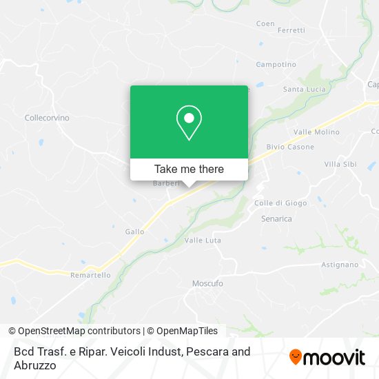 Bcd Trasf. e Ripar. Veicoli Indust map