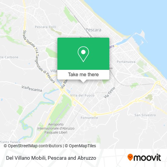 Del Villano Mobili map