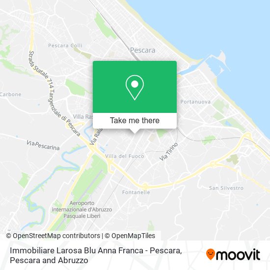 Immobiliare Larosa Blu Anna Franca - Pescara map