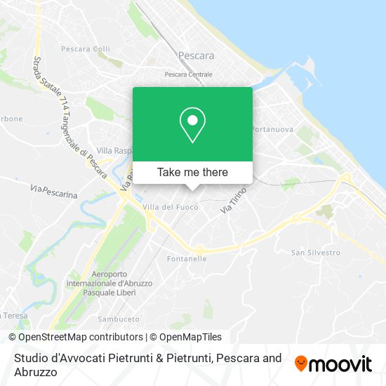 Studio d'Avvocati Pietrunti & Pietrunti map