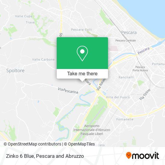 Zinko 6 Blue map