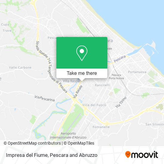 Impresa del Fiume map