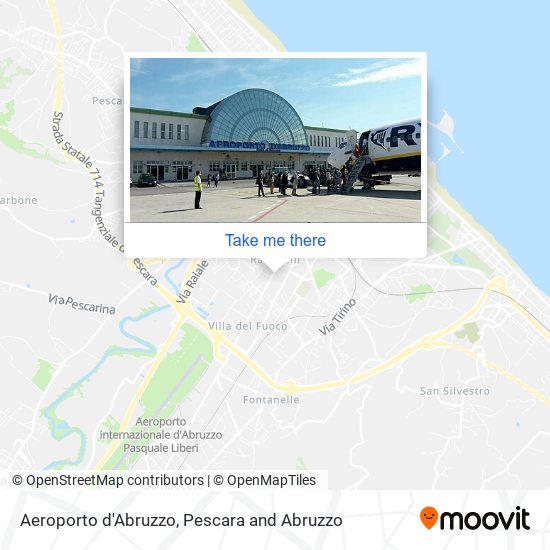 Aeroporto d'Abruzzo map