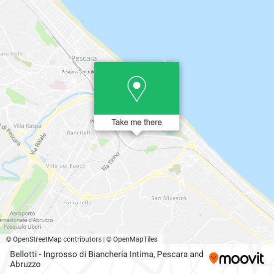 Bellotti - Ingrosso di Biancheria Intima map