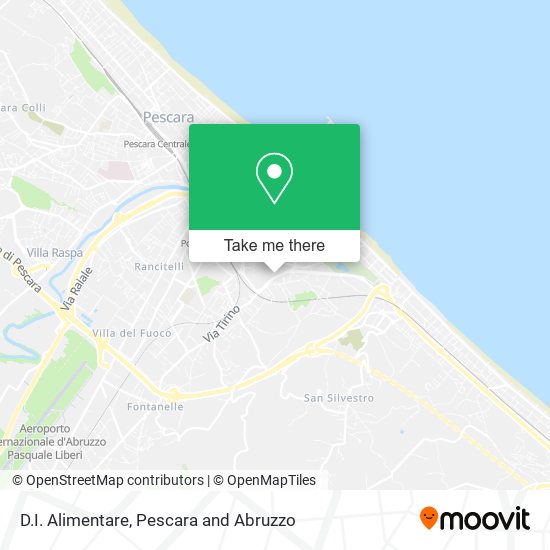 D.I. Alimentare map