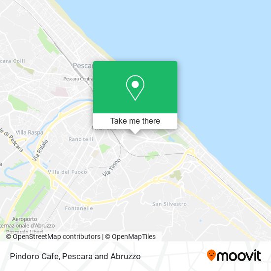Pindoro Cafe map