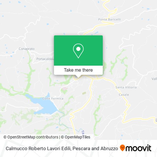 Calmucco Roberto Lavori Edili map