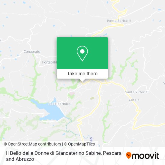 Il Bello delle Donne di Giancaterino Sabine map