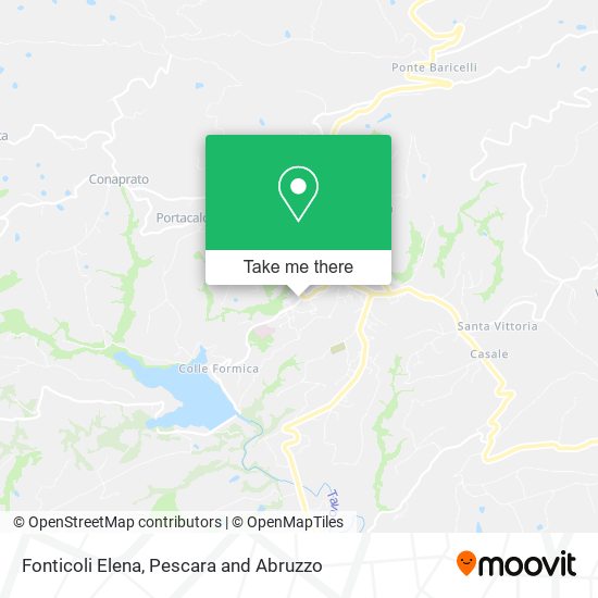 Fonticoli Elena map