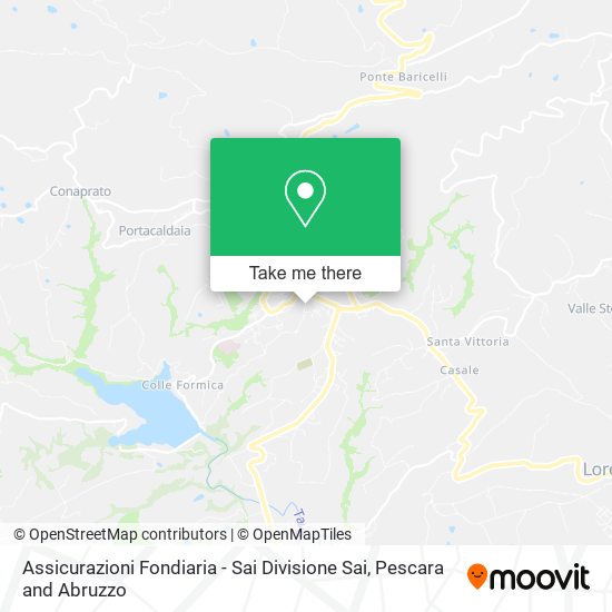 Assicurazioni Fondiaria - Sai Divisione Sai map