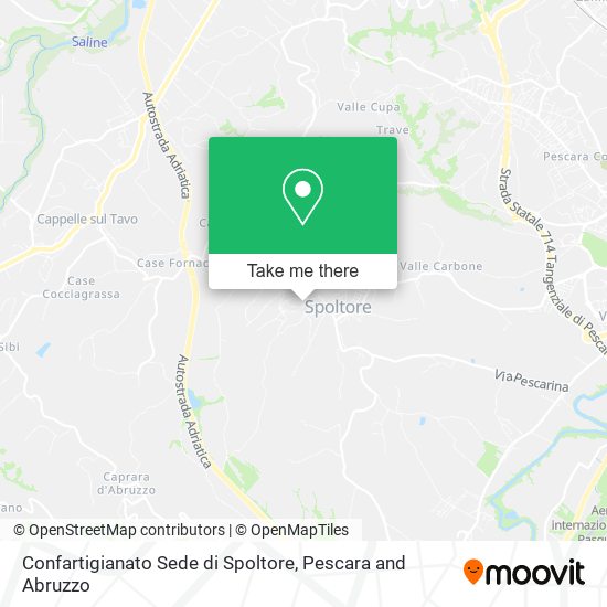Confartigianato Sede di Spoltore map