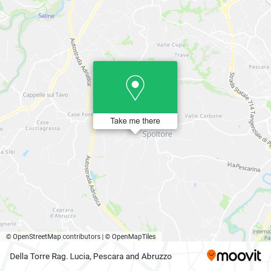 Della Torre Rag. Lucia map