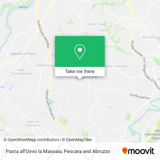 Pasta all'Uovo la Massaia map