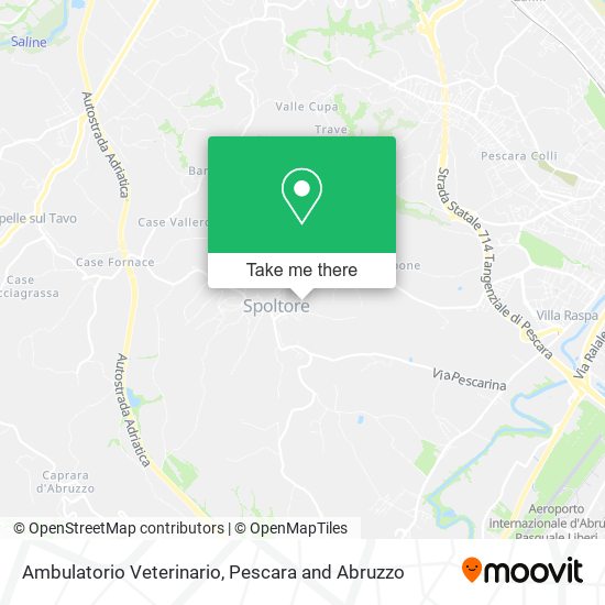 Ambulatorio Veterinario map