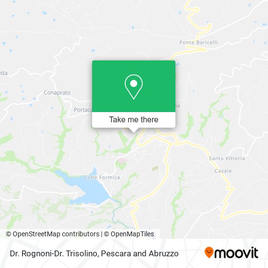 Dr. Rognoni-Dr. Trisolino map