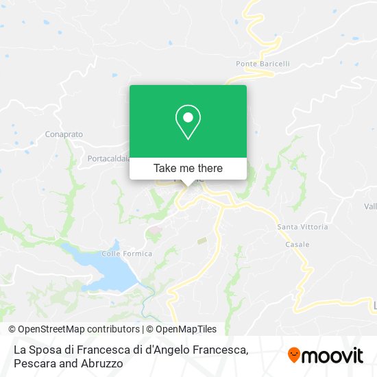 La Sposa di Francesca di d'Angelo Francesca map