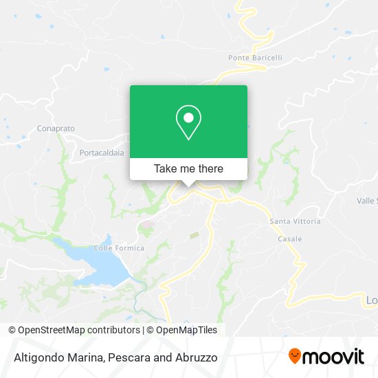 Altigondo Marina map