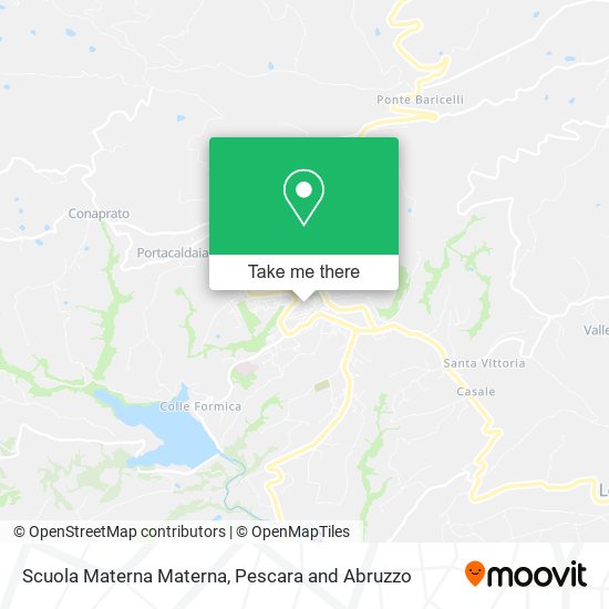 Scuola Materna Materna map