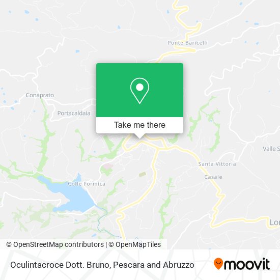 Oculintacroce Dott. Bruno map