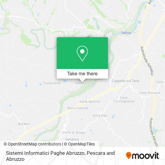 Sistemi Informatici Paghe Abruzzo map