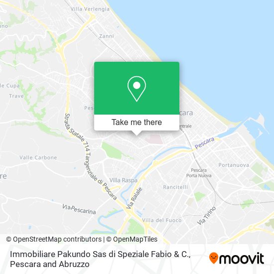 Immobiliare Pakundo Sas di Speziale Fabio & C. map