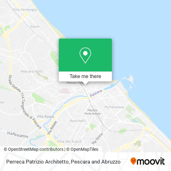 Perreca Patrizio Architetto map