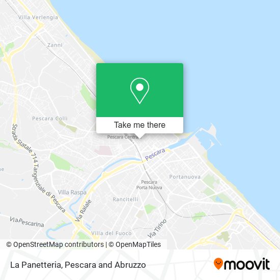 La Panetteria map