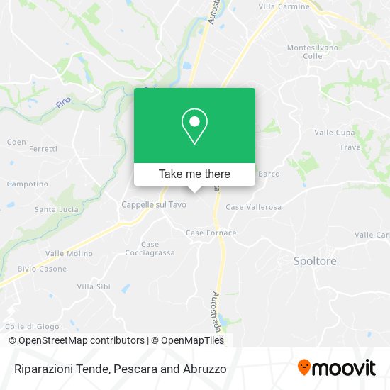Riparazioni Tende map
