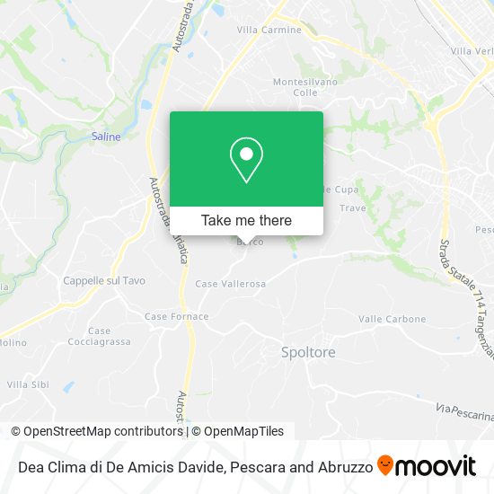 Dea Clima di De Amicis Davide map
