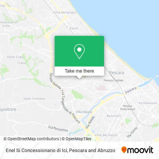 Enel Si Concessionario di Ici map