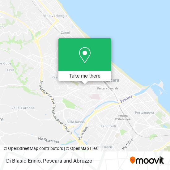 Di Blasio Ennio map