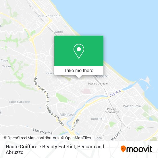 Haute Coiffure e Beauty Estetist map