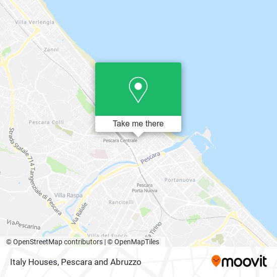 Italy Houses map
