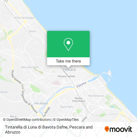 Tintarella di Luna di Bavota Dafne map