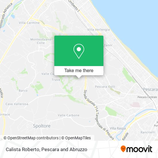 Calista Roberto map