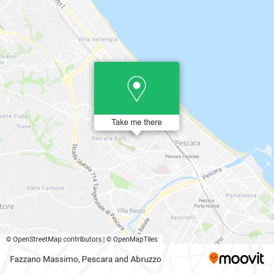 Fazzano Massimo map