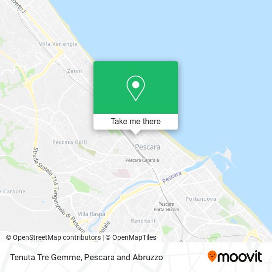 Tenuta Tre Gemme map