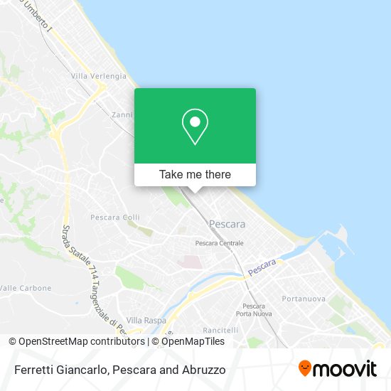 Ferretti Giancarlo map