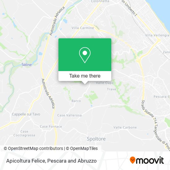 Apicoltura Felice map